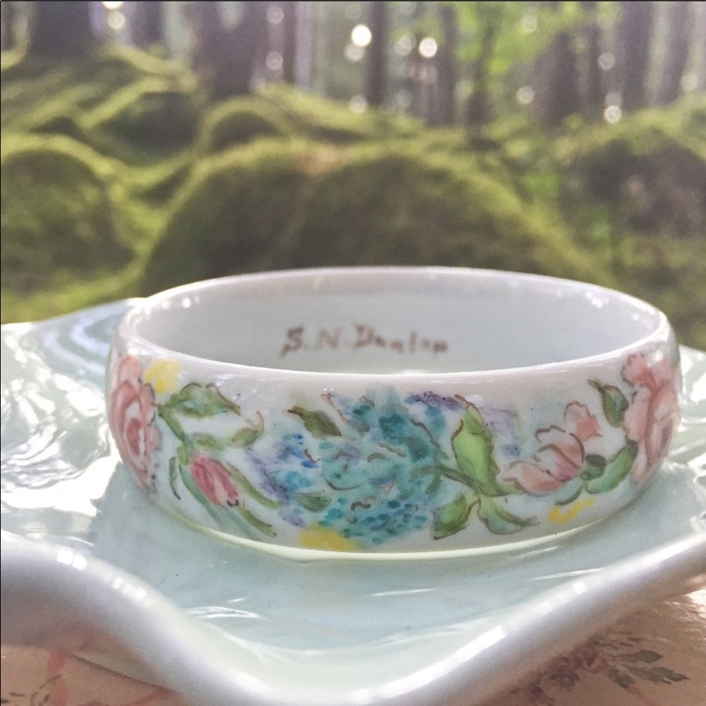 Vintage Versailles Pastel Garden artisan bracelet